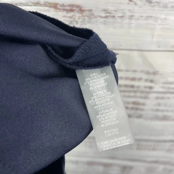 Calvin Klein Jumpsuit Womens Navy Blue Sleeveless - Picture 8 of 8